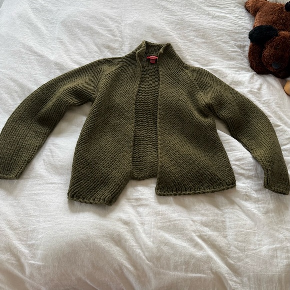 Sundance Olive Green Women's Sweater - Picture 3 of 5